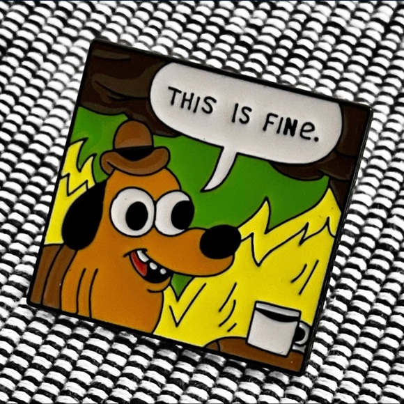 This Is Fine Enamel Pin Set - Picture 6 of 8